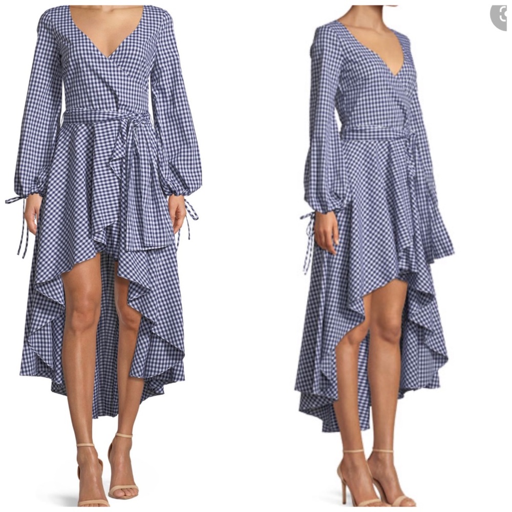 Authentic Caroline Constas Lena Wrap Dress